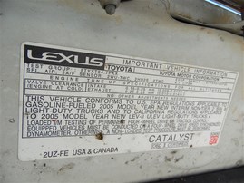 2007 LEXUS GX470 WHITE 4.7 AT 4WD Z19663